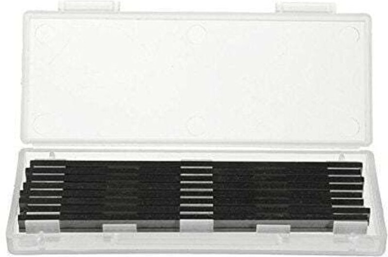 Alovez - 10Pcs 82Mm x 5.5 Mm Hss Rabot Réversible Lames Pour Bosch Black Decker Mafell