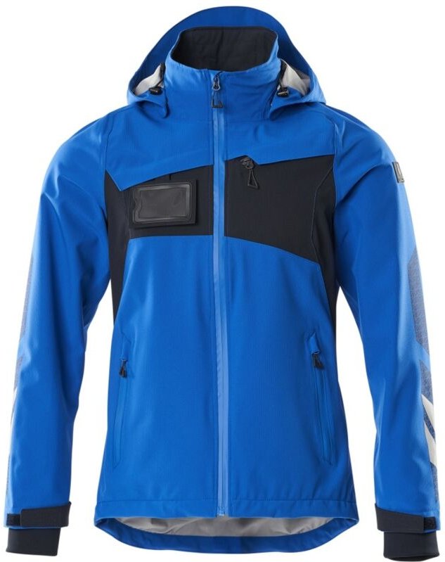 Thumbnail - Mascot ACCELERATE Hard Shell Jacke 18001-249- 91010 Gr. L azurblau/schwarzblau