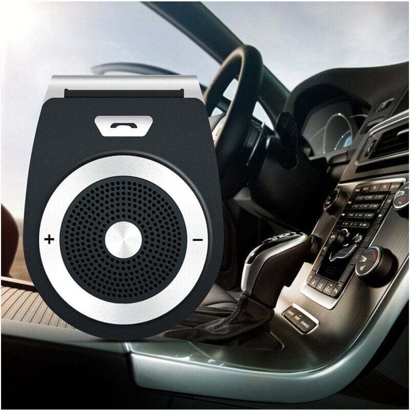 Bluetooth 4.1 Auto-Audio-Freisprecheinrichtung für Sprachanrufe, GPS-Navigation und Musikhören – - Ymyny