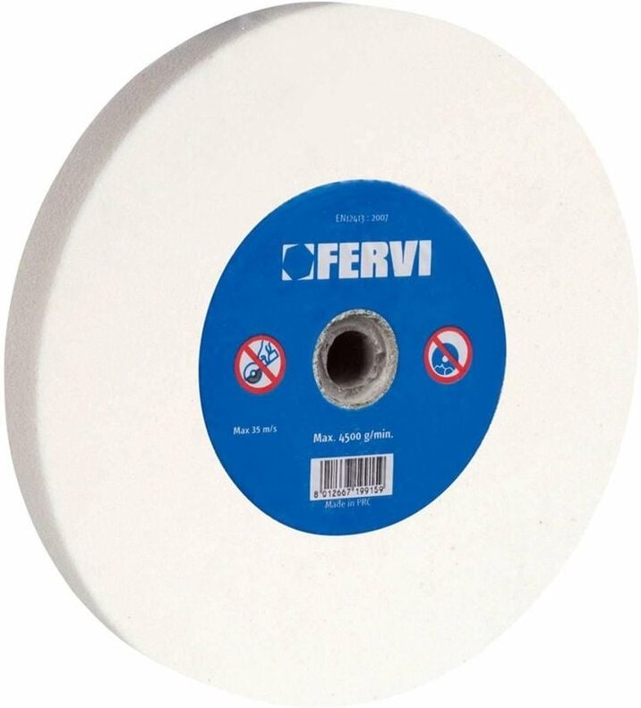 Schleifstein Schleifscheibe Edelkorund Fervi Mb02/60
