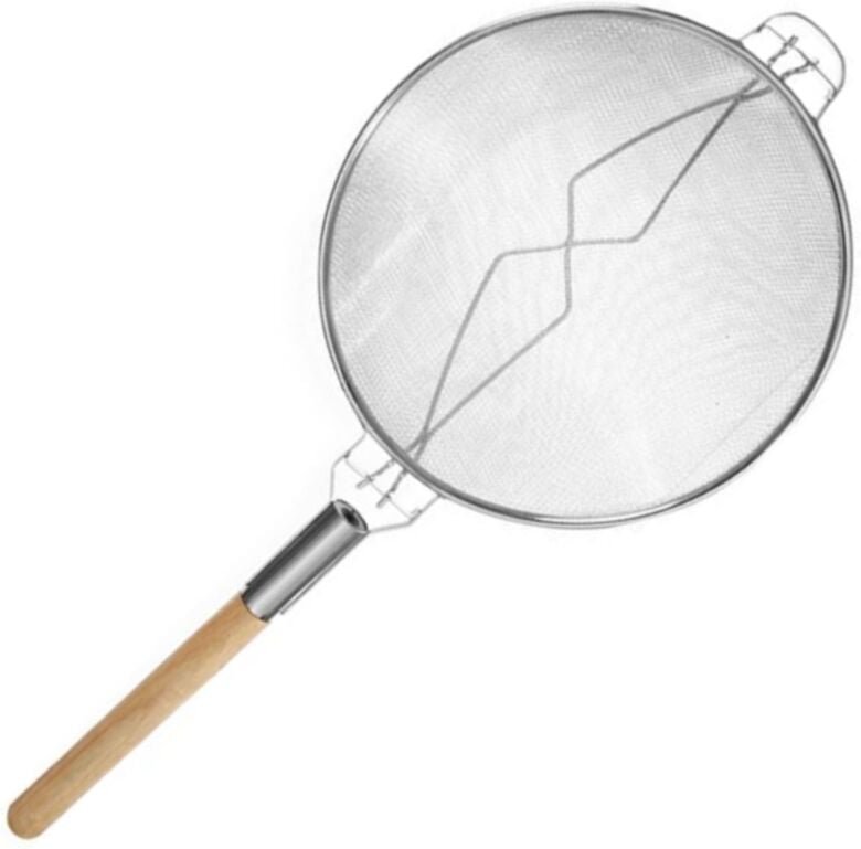 Professionelles Doppelmaschen-Stahlsieb, Durchmesser 360 mm - Hendi 639023