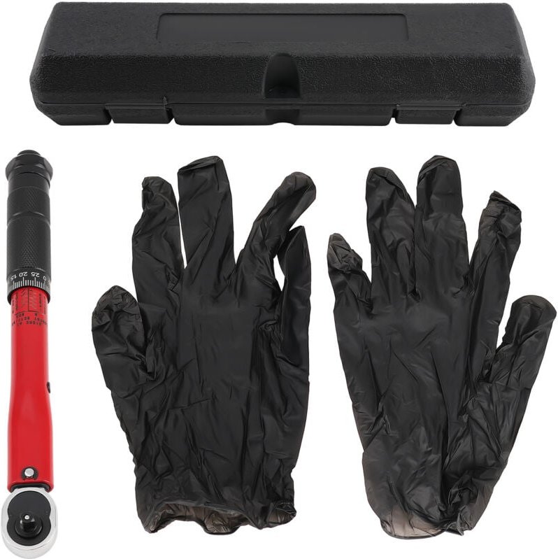 Präzisions Drehmomentschlüssel 27cm 5-30Nm ±4% mit Umschaltknarre Werkzeug