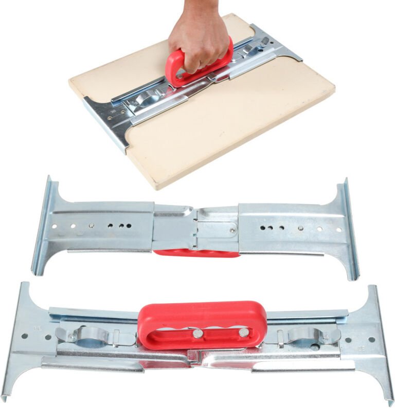 SWANEW Plattenheber Halter Fliesenheber Tragkraft 50kg Plattenlift Greifber.300-500mm