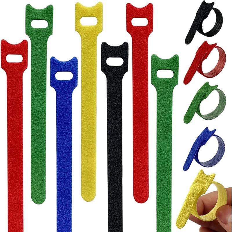 150 Stück Kabelbinder, 5 Farben, Kabelbinder, bunte Kabelbinder, Kabelbinder für Kabel, Kabelbinder, Organizer-Kabel, wi...