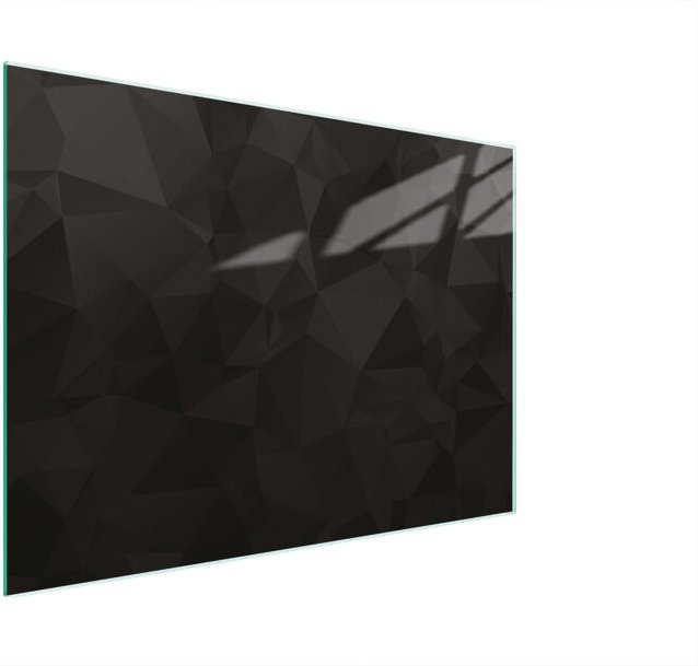 Glasschneidebrett 30x22 Schwarz