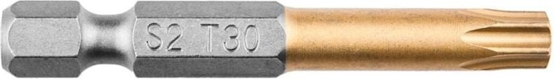 1/4" Bit S2 Titannitrid beschichtet, 50mm TX30
