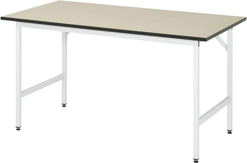 Arbeitstisch mdf BxTxH 1500x800x800-850mm - RAU