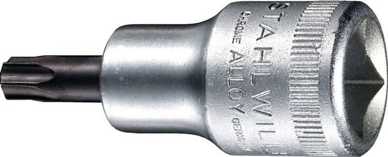 Stahlwille - 54 tx t 25 03100025 Innen-TORX Steckschlüssel-Bit-Einsatz t 25 1/2' (12.5 mm)