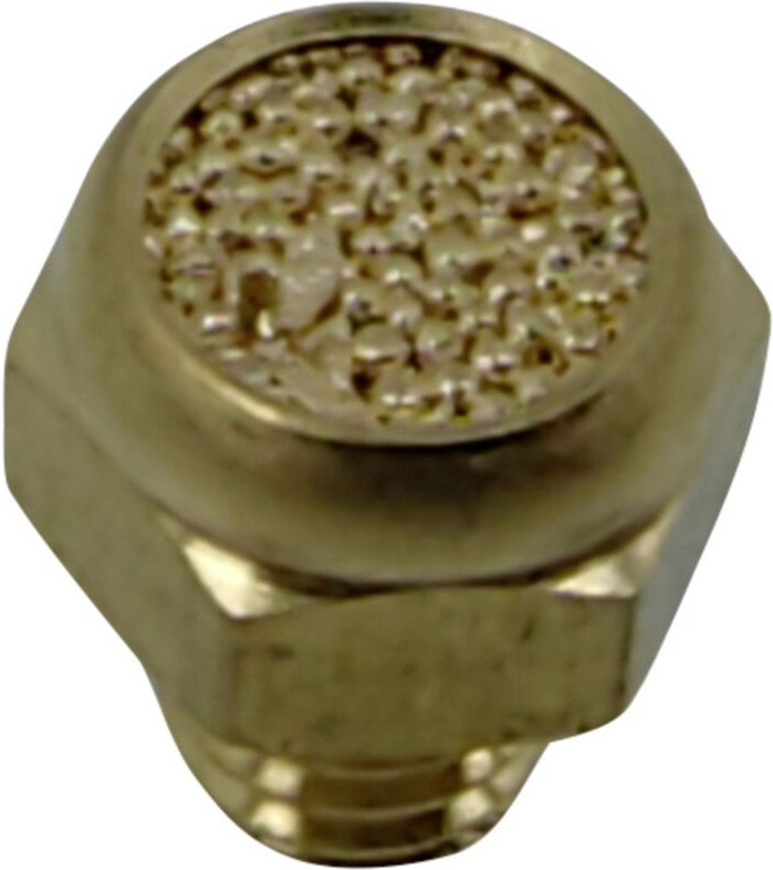 Druckluft-Schalldämpfer TC-12770320 Außengewinde M5 15 bar Bronze 1 St. - Tru Components