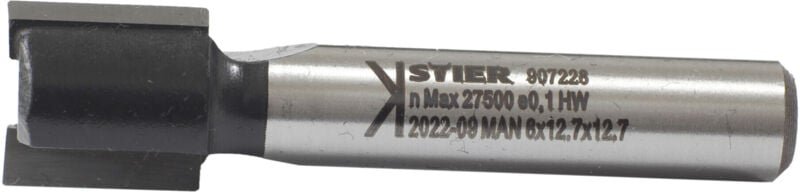 Scharnierfräser D12,7 x L12,7 x S8 mm - Stier