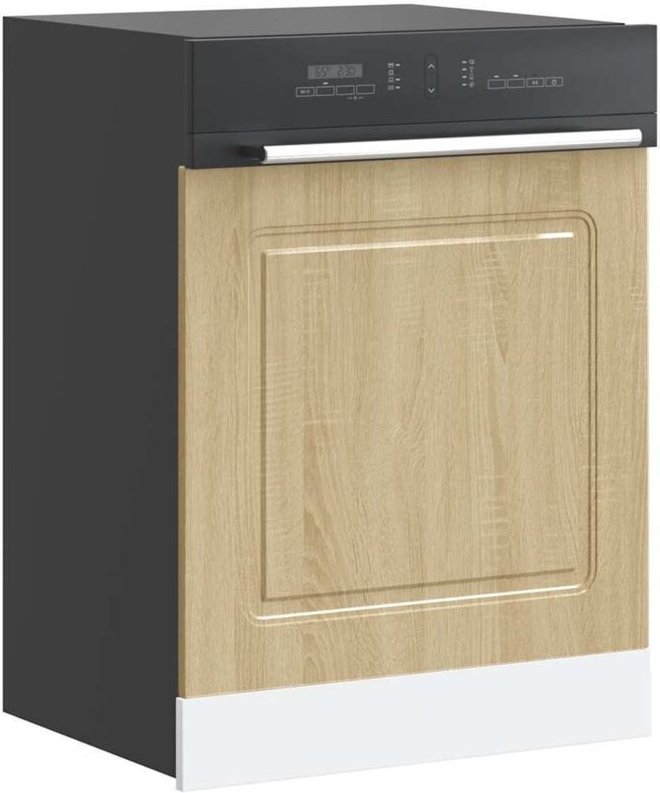 Geschirrspülerblende Kalmar Sonoma-Eiche 60x1,5x67 cm Vidaxl