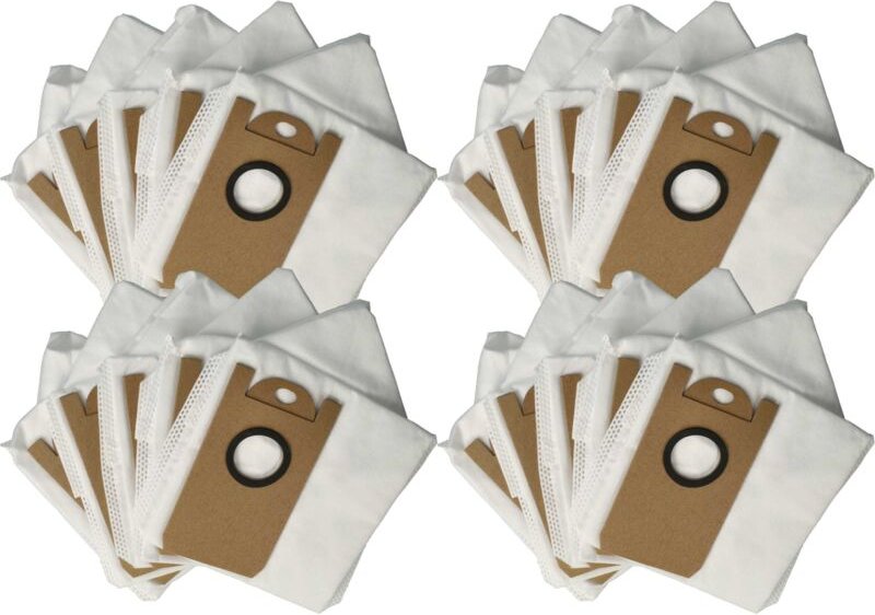 20x Staubbeutel kompatibel mit Honiture Q6 Saugroboter - Beutel für die Absaugstation - Vhbw