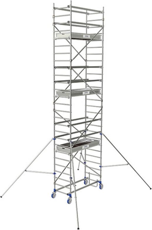 Fahrbares Gerüst aus Aluminium – Maximale Arbeitshöhe 7,85 m - 26404660