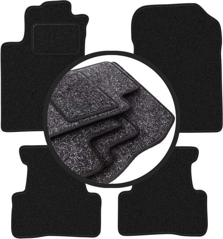 ANTHRA Autofußmatten für: Honda CR-V III SUV (2006-2011)