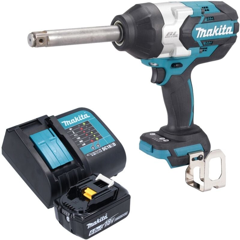 Dtw 1005 SG1 Akku Schlagschrauber 18 v 1360 Nm 3/4' Brushless + 1x Akku 6,0 Ah + Ladegerät - Makita