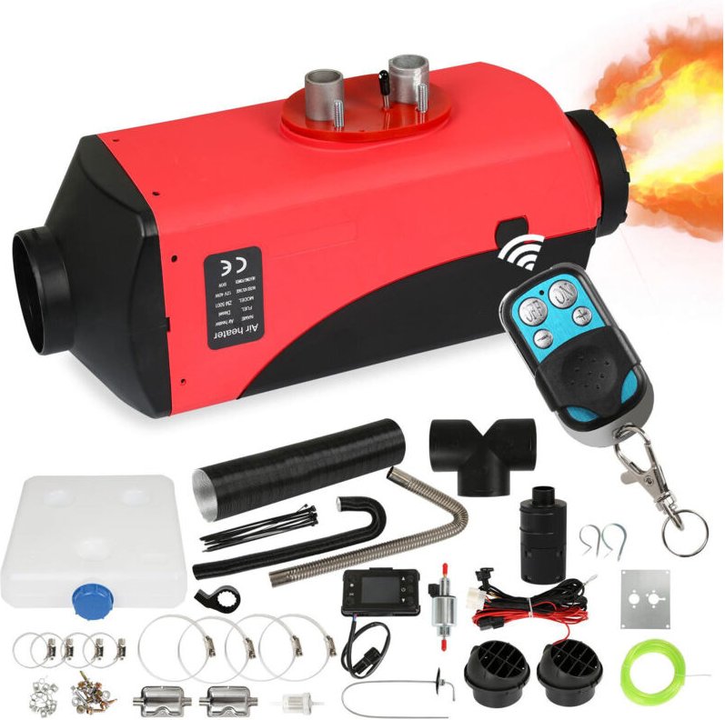 12V 5KW Diesel Standheizung Luftheizung Air Diesel Luft Dieselheizung lcd für Auto pkw lkw Wohnmobil Bus mit Fernbedienu...