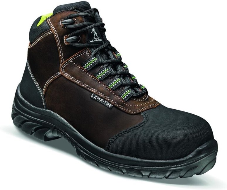 Thumbnail - Hochsichere Sicherheitsschuhe DARWIN S3 SRC Schwarz/Braun 48