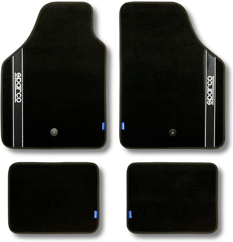 Automattenset 4tlg. schwarz SS03763BNR