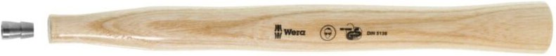 Ersatz-Hammerstiel, mit Keil, 22 mm - Wera