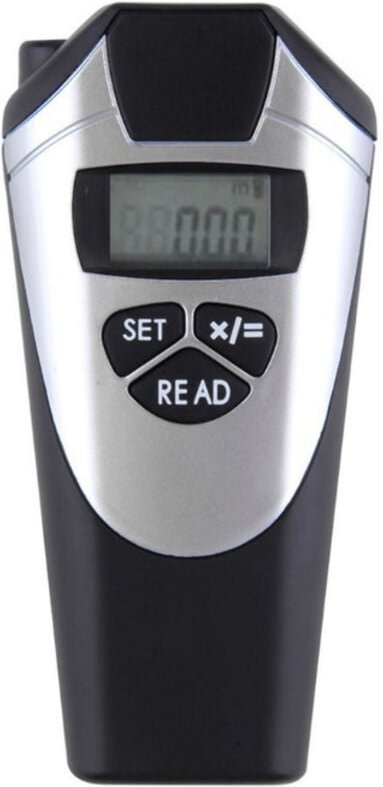 Ultraschall-Entfernungsmesser, Ultraschall-Entfernungsmesser 0,5-18m, Elektronischer Längen-Entfernungsmesser mit LCD-Di...