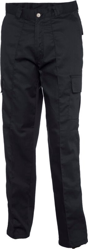 Arbeits-Cargohose Schwarz 42 245 g/m² 65 % Polyester kürzer geschnitten