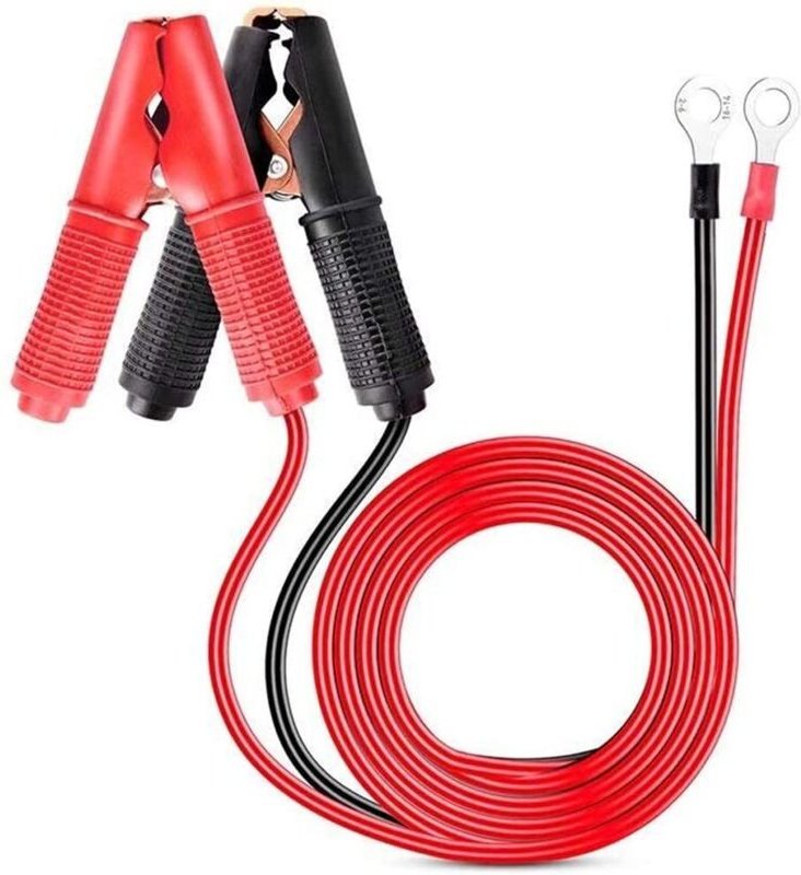 KZQ - stücke 30A Alligator Clip Krokodil Clip 12v 24v Auto Batterie Ladegerät 1m Jumper