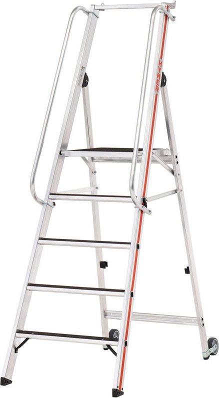 Matisère - Stehleiter 5 Stufen - Maximale Arbeitshöhe 3.18m - 868105