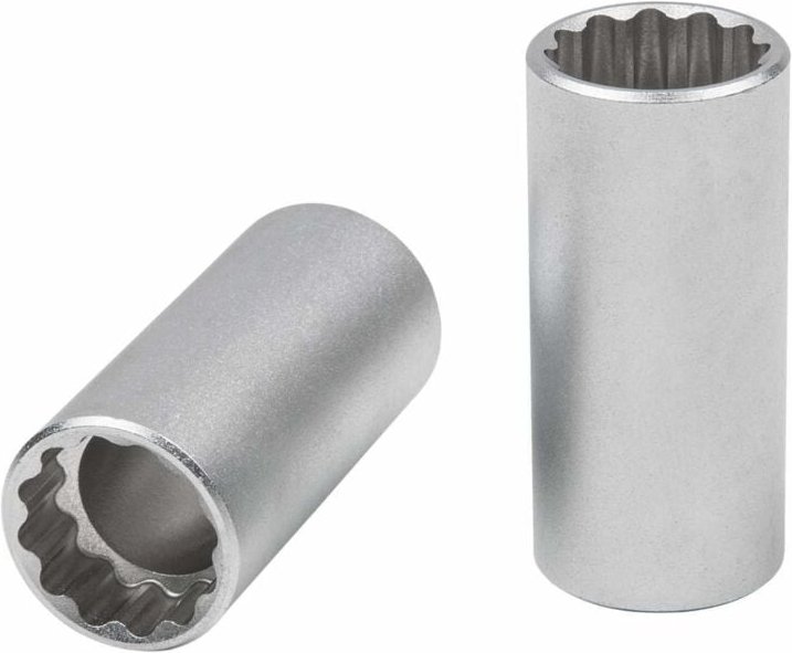 1/2' 12-kant Stecknuss, 16,0 mm lang