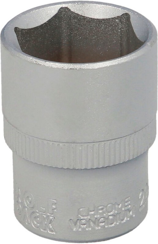 1/2' Sechskant-Steckschlüssel 22 mm.