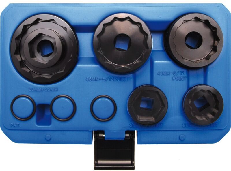 Bgs Technic - Achsmuttern-Einsätze für Ducati 8-tlg.