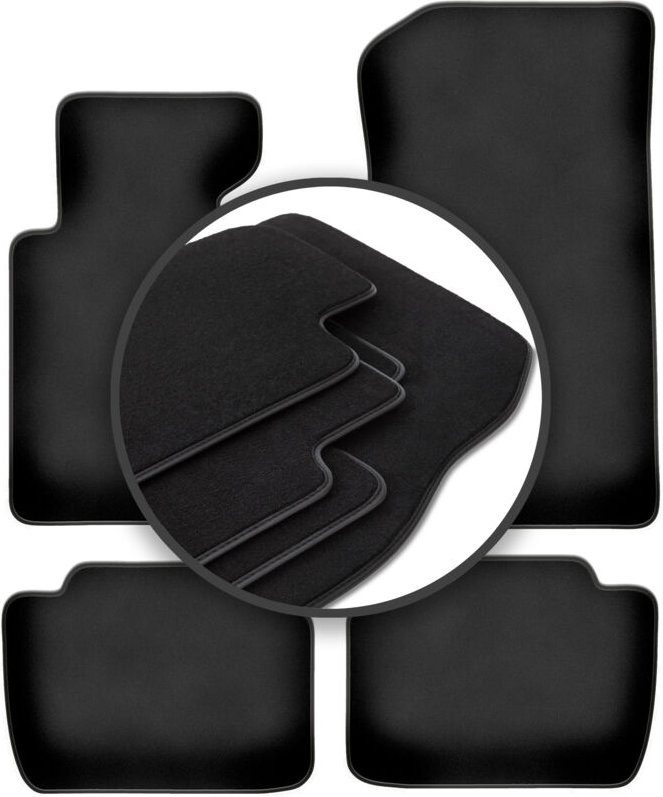 Premium Autoteppiche für: BMW 3 E46 Kompakt, Coupé, Limousine, Kombi, Touring (1998-2007)