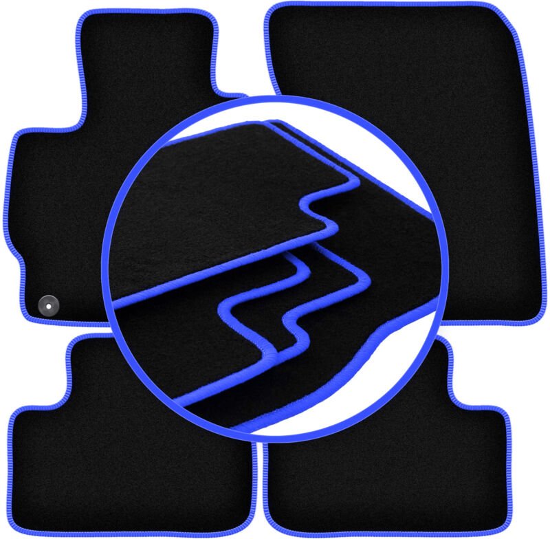 CARLUX-BLUE Autofußmatten für: Mitsubishi ASX II Crossover (2020-)