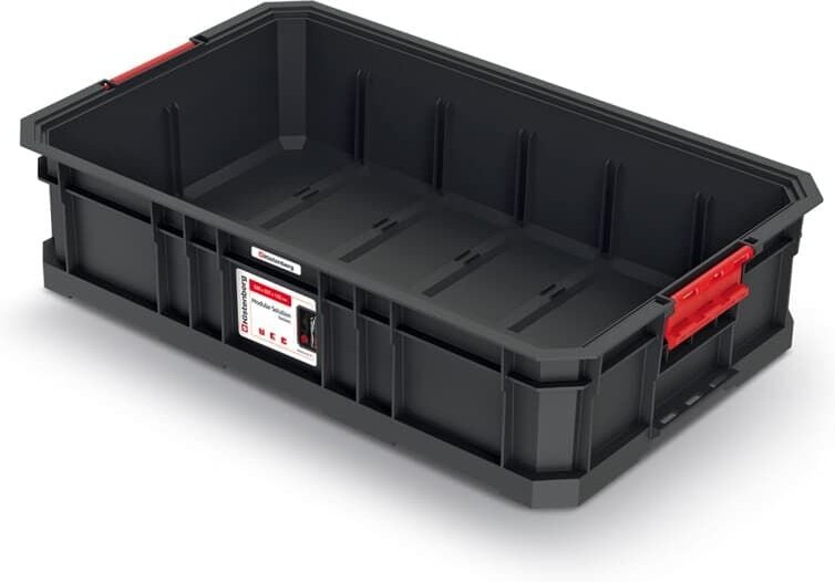 Stapelbox Lagerkiste Transportbox Werkzeugkiste Kasten + Trennwände, Version: KMS553510, 520 x 327 x 125 - Kistenberg