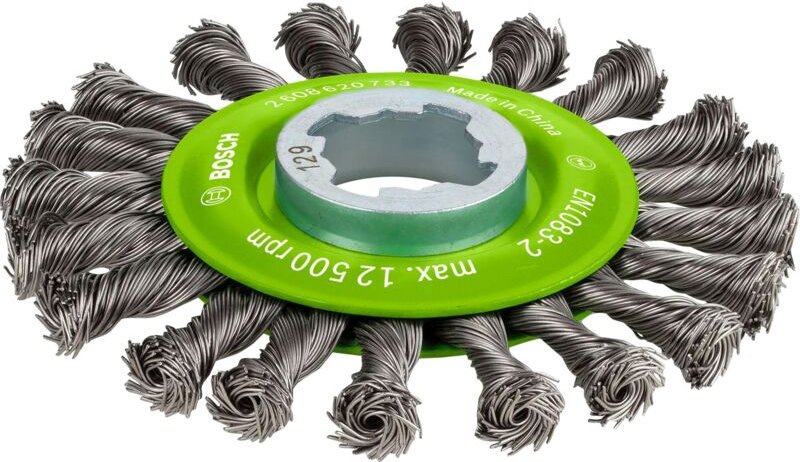 Bosch PRO Stainless Steel heavy X-Lock Scheibenbürste, 115 x 0,5 mm