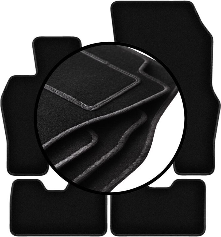 Komplettset Veloursmatten für: BMW i8 L15 Roadster (2018-2022)