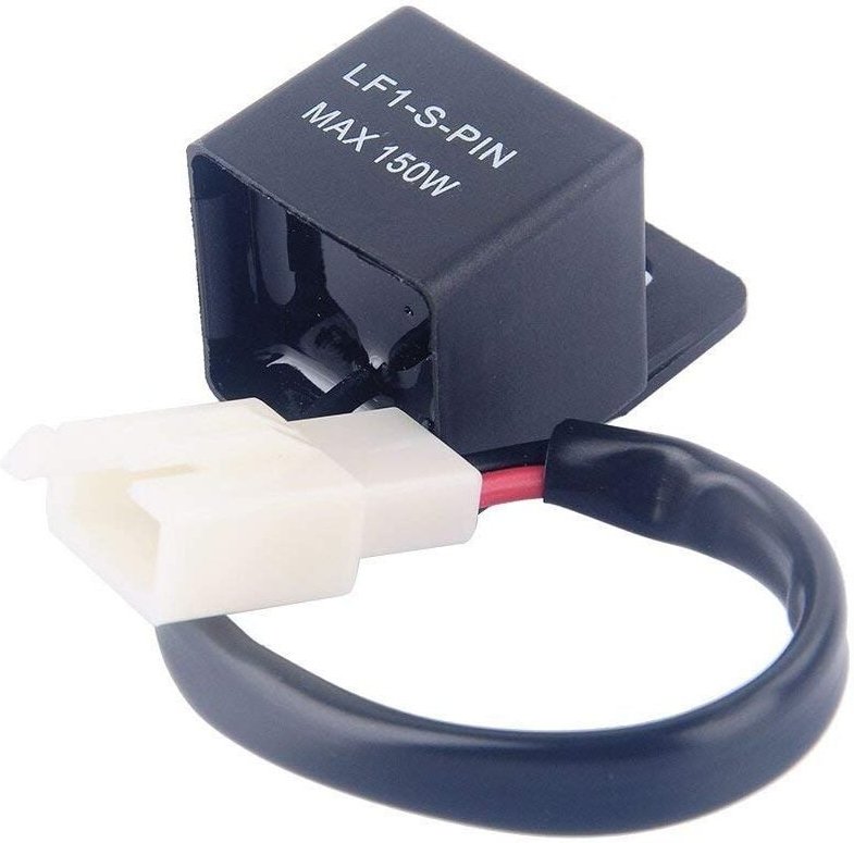 Thumbnail - Ersandy - 2-poliges 12-V-LED-Blinkrelais für Auto und Motorrad