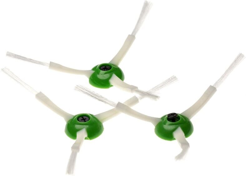 vhbw 3x Ersatz Seitenbürste kompatibel mit iRobot Roomba E5, E6, E7, i7, i7 Plus, i7+ Saugroboter - Reinigungsbürsten Se...