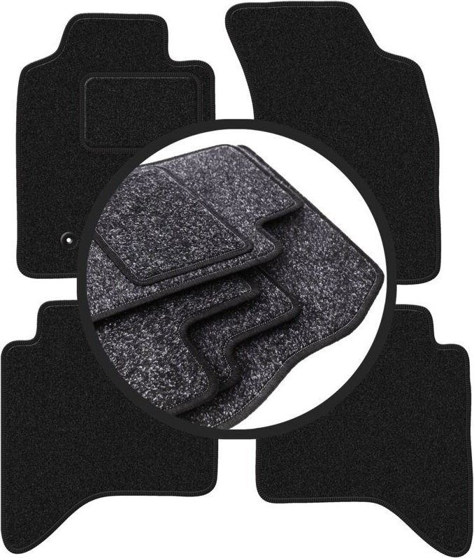 ANTHRA Auto-Fußmatten für: Toyota Hilux VII N25 N2 Pickup (2006-2015)