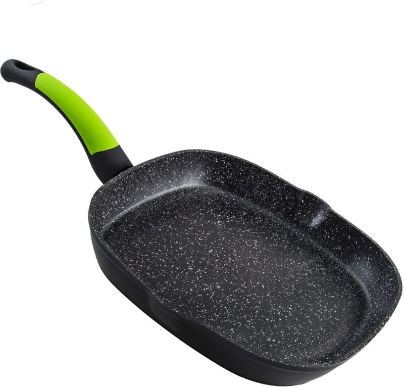 Alfa Dyser - Grill aus ökologischem Stein mit glatter Oberfläche, 24 cm