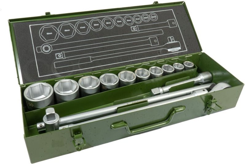 Proxxon - Steckschlüssel-Bit-Einsatz-Set 3/4' 14teilig 23300