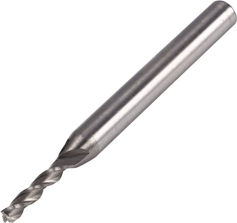 Eosnow Durchmesser 3 mm, 3-schneidiger HSS- und Aluminium-Schaftfräser, CNC-Bit, verlängert, prägnant, stark und langleb...