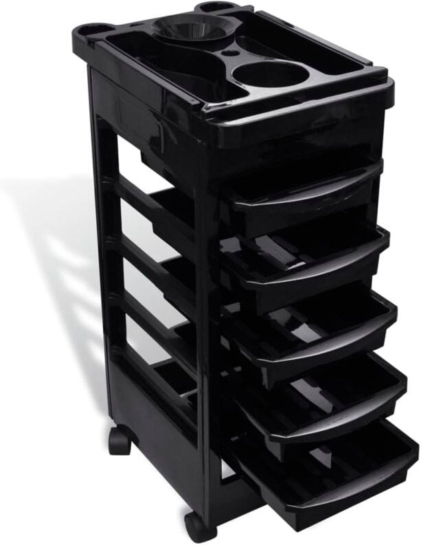 Thumbnail - Friseurwagen Kunststoff mit Rollen - Vidaxl