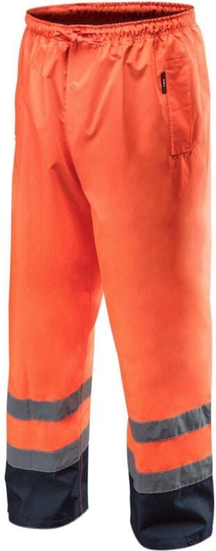 Warnschutz Regenhose en iso 20471 orange s