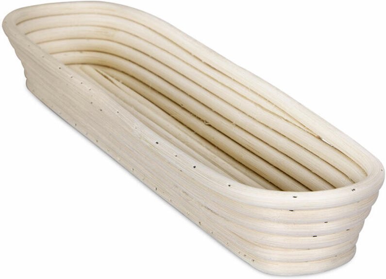 Städter Gärkorb Baguette Rattan ca 36 x7,5 cm / h 3,5cm