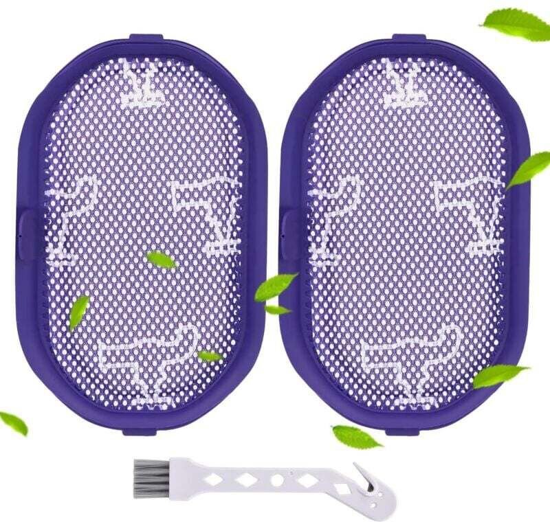 CHOYCLIT 2er-Pack DC34 DC30 Filter, kompatibel mit Dyson DC35 Filter DC31 DC44 Filter DC45 DC 56 DC43H