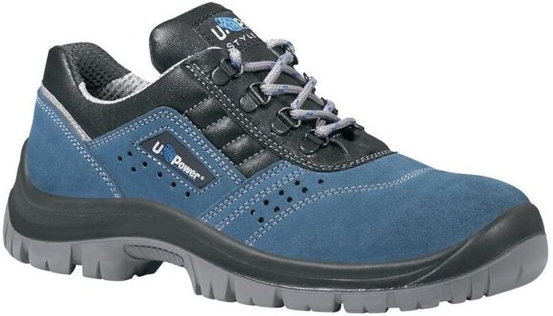 UPower Sicherheitsschuh Boss Größe 45 blau / schwarz - BC20305-45