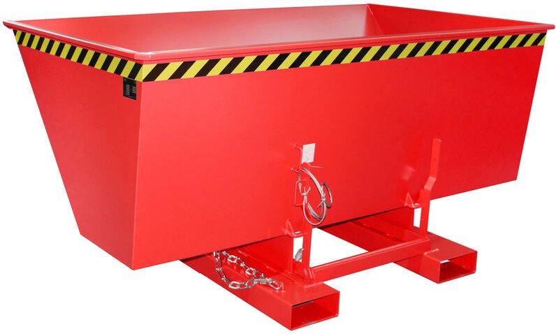 Bauer Kippbehälter AK 150, lackiert, Feuerrot