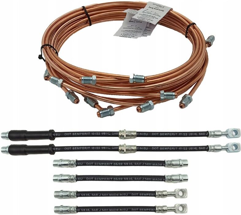 Starre Kupferbremsleitungen + flexibles Gummi OPEL ASTRA H