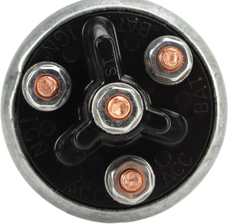 Ej.Life Zündschalter mit 2 Schlüsseln 6665606 Ersatz für Bobcat Ladegeräte 310 313 322 440 530 533 630 631 MT50 MT52