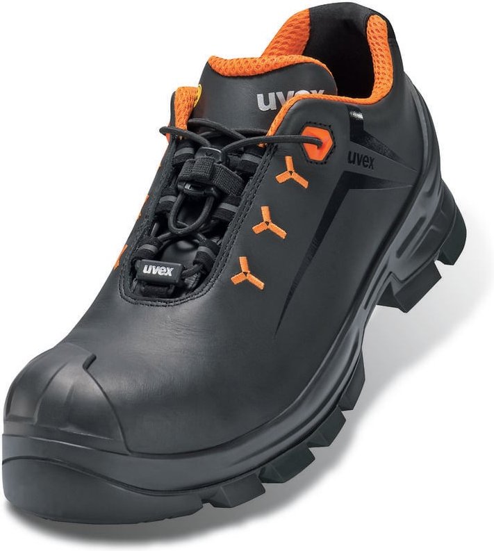 2 macsole Sicherheits-Halbschuh Gr.41 W11 S3L esd sr hro schwarz/orange 6522.2 - Uvex
